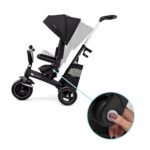 TRICICLETA KINDERKRAFT EASYTWIST, BLACK - imagine 2