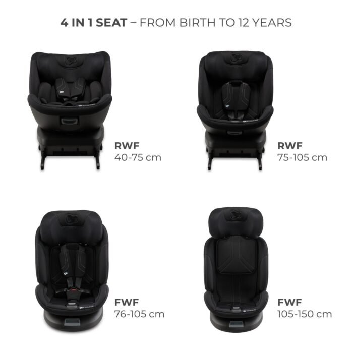 SCAUN AUTO KINDERKRAFT XPEDITION 3 I-SIZE 40-150 CM, BLACK - imagine 2