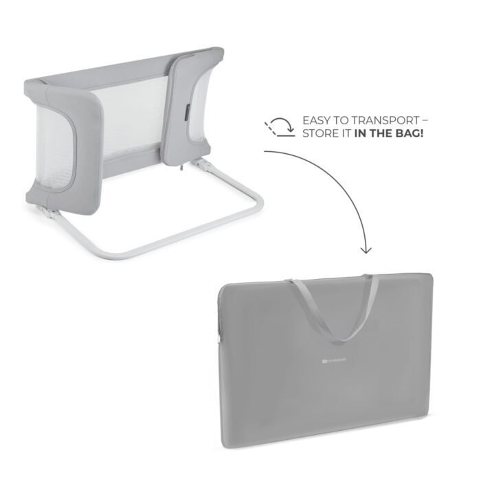 BARIERA DE PAT KINDERKRAFT GUARD AND DREAM LIGHT GREY - imagine 2