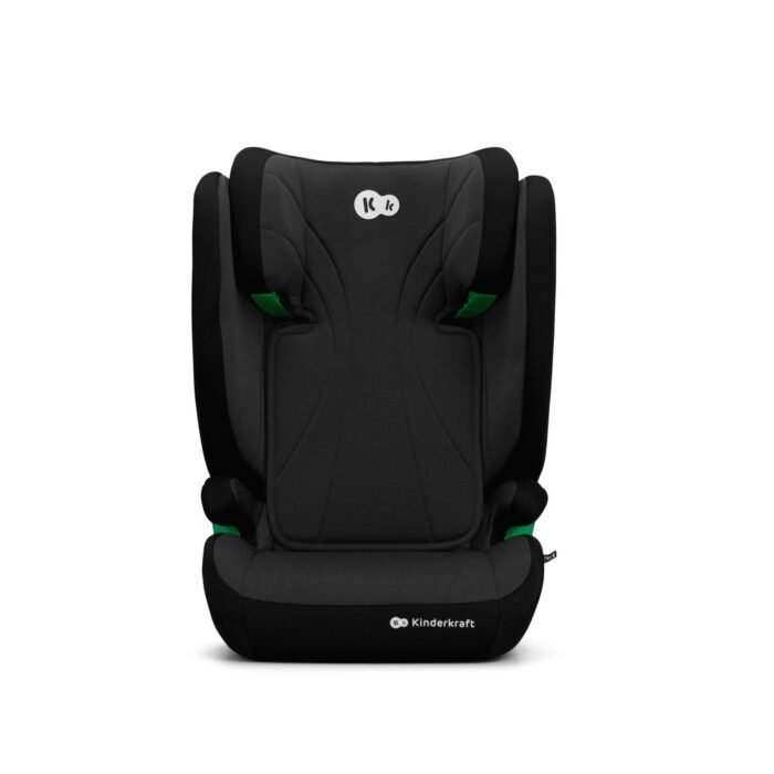 SCAUN AUTO KINDERKRAFT JUNIOR FIX2, I-SIZE 100-150 cm, GRAPHITE BLACK - imagine 3
