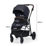 CARUCIOR KINDERKRAFT ALL ROAD, IMPERIAL BLUE - imagine 3