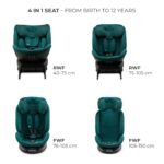 SCAUN AUTO KINDERKRAFT XPEDITION 3 I-SIZE 40-150 CM, GREEN - imagine 3