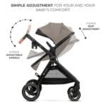 CARUCIOR KINDERKRAFT ESME, 3 IN 1, SAND BEIGE - imagine 3