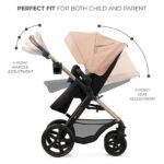 CARUCIOR MULTIFUNCTIONAL KINDERKRAFT MOOV 2 EVA 4IN1 SAND BEIGE - imagine 4