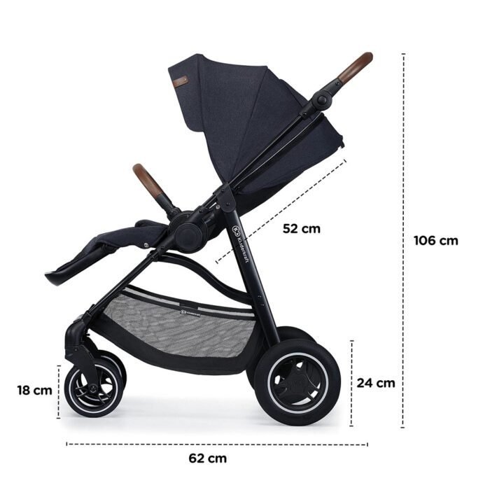 CARUCIOR KINDERKRAFT ALL ROAD, IMPERIAL BLUE - imagine 4