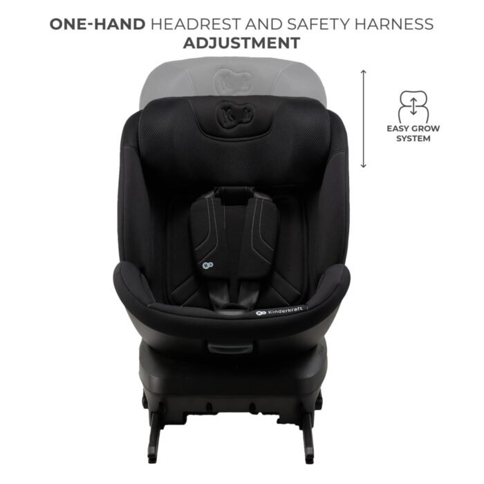 SCAUN AUTO KINDERKRAFT XPEDITION 3 I-SIZE 40-150 CM, BLACK - imagine 5