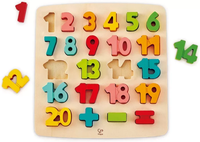 HAPE PUZZLE MATEMATICA CHUNKY - imagine 5