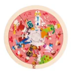 HAPE PUZZLE ROTUND CU 2 FETE - imagine 7