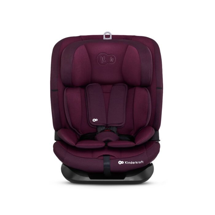 2 SCAUN AUTO I-SIZE, 76-150 CM, KINDERKRAFT ONETO 3, ISOFIX, CHERRY PEARL - imagine 2