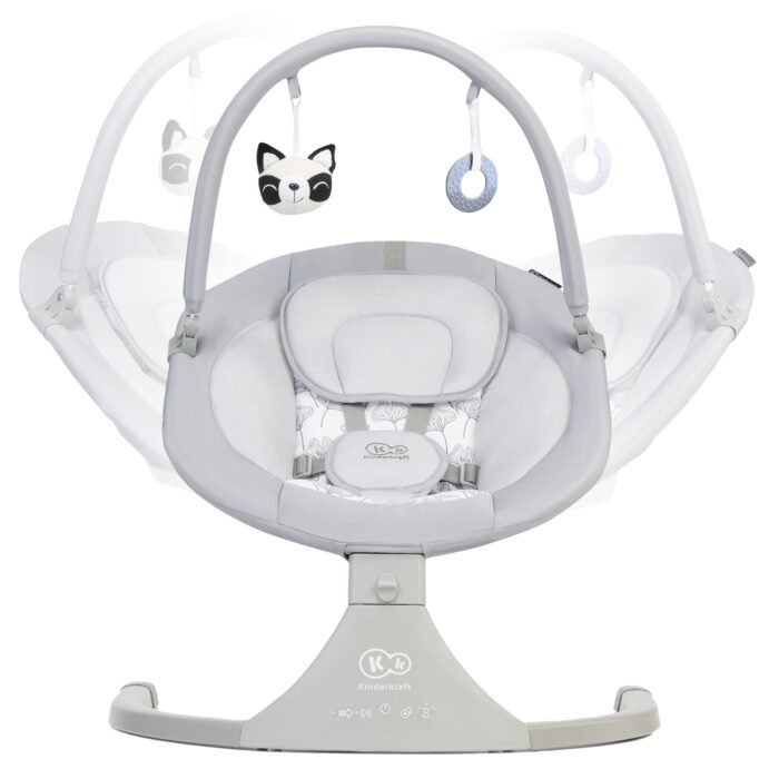 LEAGAN ELECTRIC KINDERKRAFT LULI, 2 IN 1, GREY - imagine 4