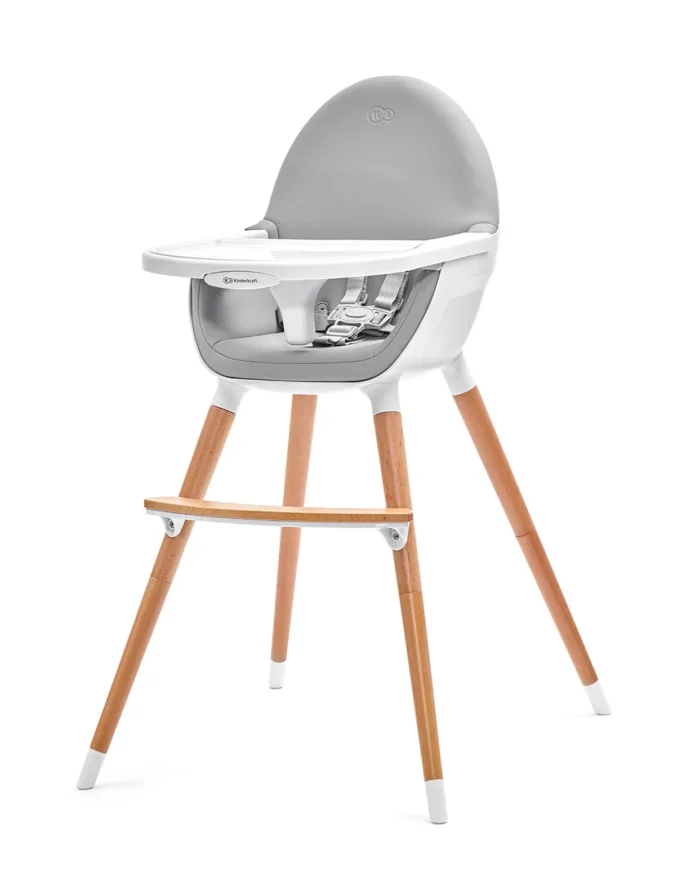 SCAUN DE MASA KINDERKRAFT FINI, 2 IN 1, GREY - imagine 7