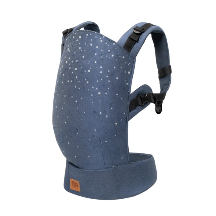 MARSUPIU ERGONOMIC KINDERKRAFT NINO, PANA LA 20 KG, CONFETTI DENIM - imagine 2