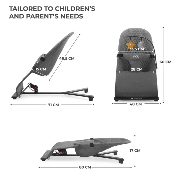 BALANSOAR KINDERKRAFT MIMI, GREY - imagine 7