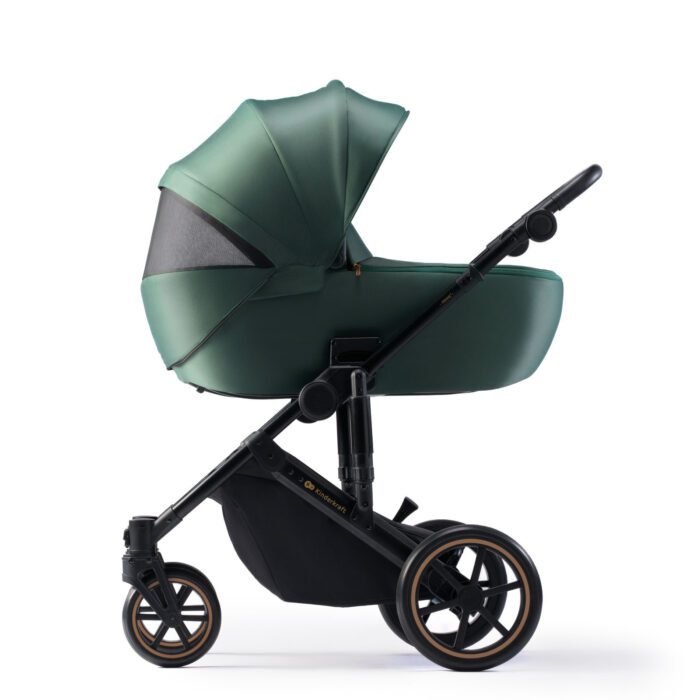 CARUCIOR 2 IN 1 KINDERKRAFT PRIME 2, DARK GREEN - imagine 2