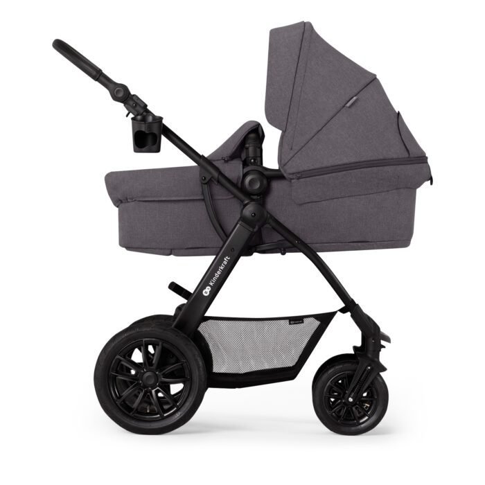 CARUCIOR MULTIFUNCTIONAL KINDERKRAFT XMOOV, 3 IN 1, DARK GREY - imagine 2