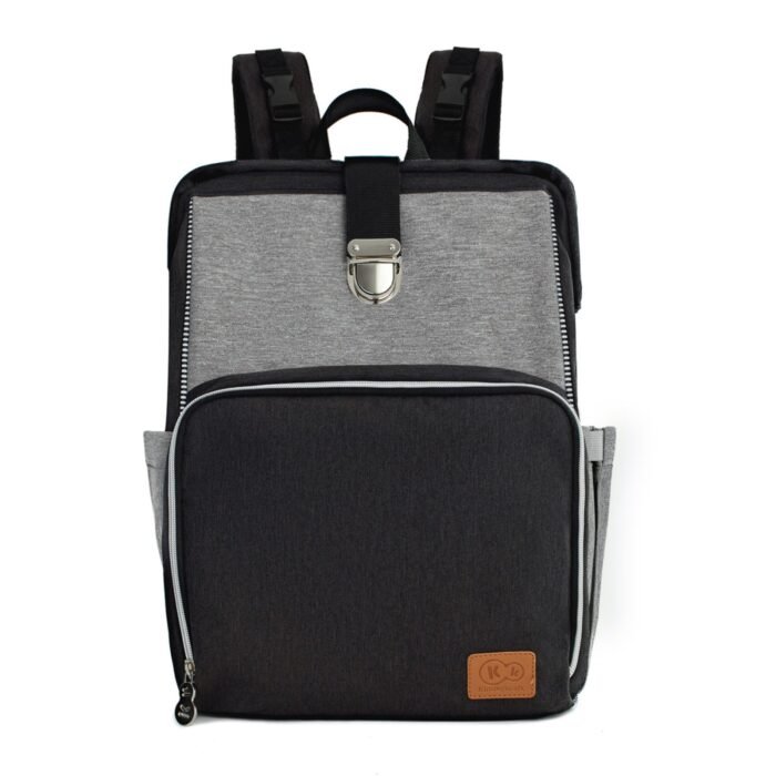 GEANTA MULTIFUNCTIONALA MAMICI KINDERKRAFT MOLLY, BLACK - imagine 2