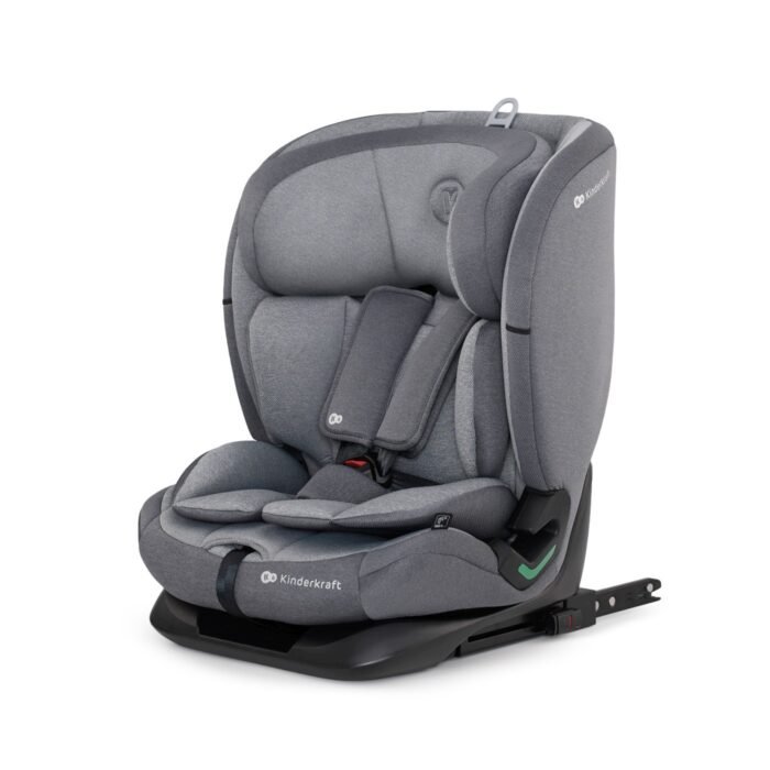 SCAUN AUTO I-SIZE, 76-150 CM, KINDERKRAFT ONETO 3, ISOFIX, COOL GREY - imagine 2