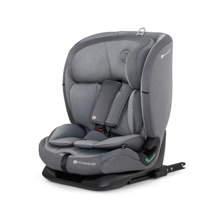 SCAUN AUTO I-SIZE, 76-150 CM, KINDERKRAFT ONETO 3, ISOFIX, COOL GREY - imagine 7
