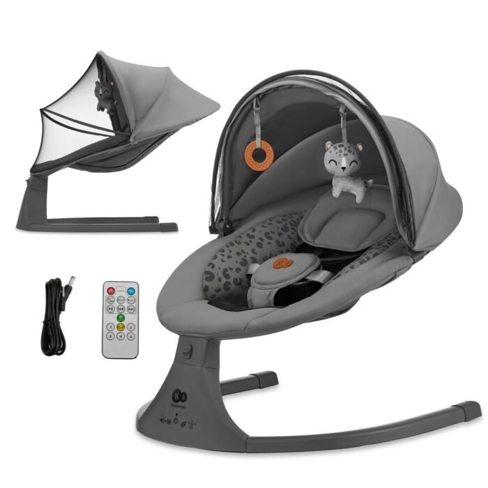 LEAGAN ELECTRIC KINDERKRAFT LUMI 2, DARK GREY - imagine 2