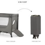 PATUT TRAVEL KINDERKRAFT JOY2, FARA ACCESORII, DARK GREY - imagine 2