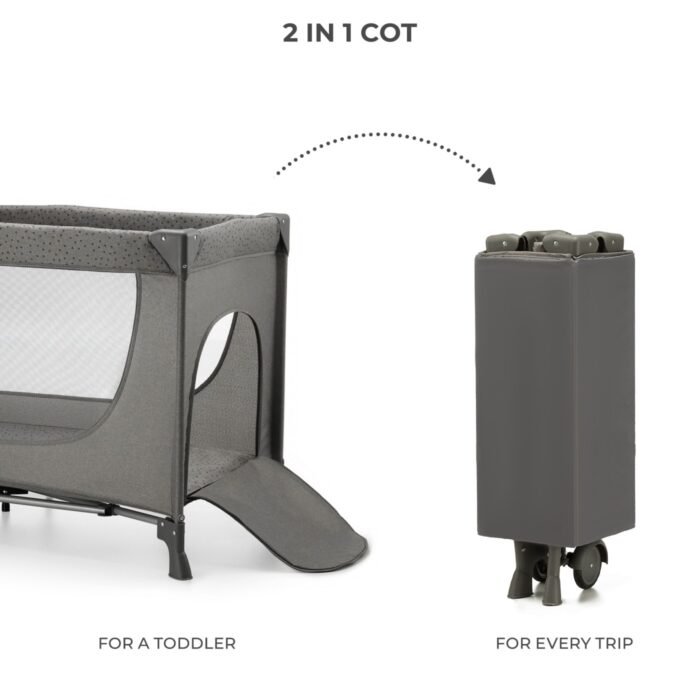 PATUT TRAVEL KINDERKRAFT JOY2, FARA ACCESORII, DARK GREY - imagine 2