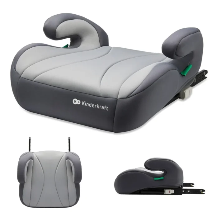 INALTATOR AUTO KINDERKRAFT BOOST, I-SIZE 135-150 CM, GREY - imagine 7