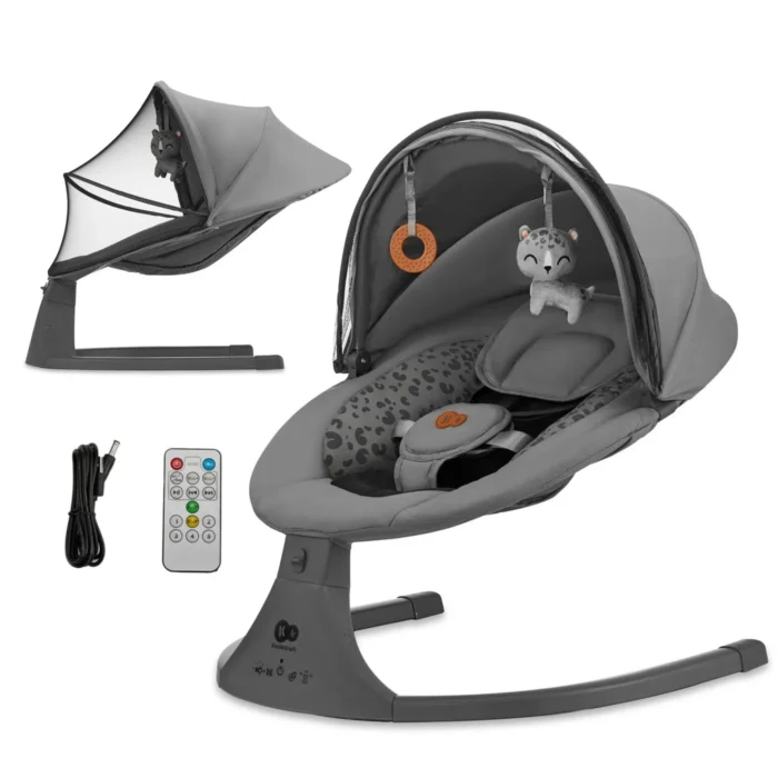 LEAGAN ELECTRIC KINDERKRAFT LUMI 2, DARK GREY - imagine 7