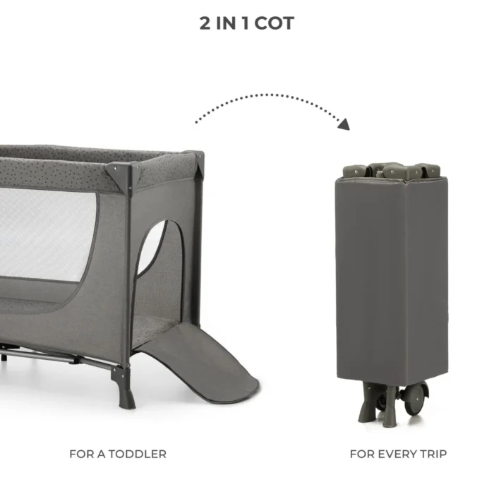 PATUT TRAVEL KINDERKRAFT JOY2, FARA ACCESORII, DARK GREY - imagine 7