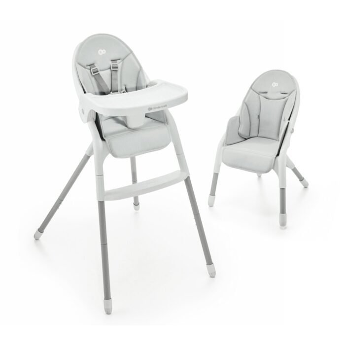SCAUN DE MASA KINDERKRAFT DINNLY, GREY - imagine 4