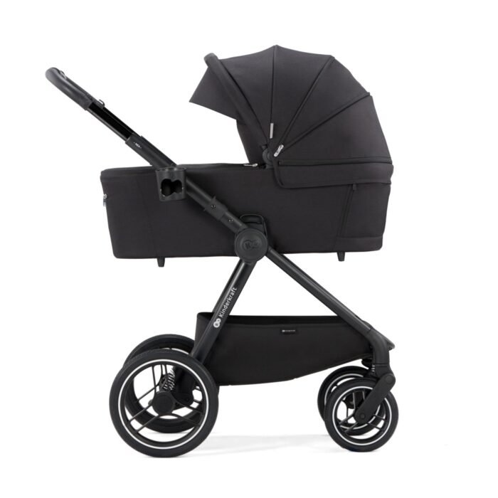CARUCIOR MULTIFUNCTIONAL 2IN1 KINDERKRAFT NEA NIGHT BLACK - imagine 2