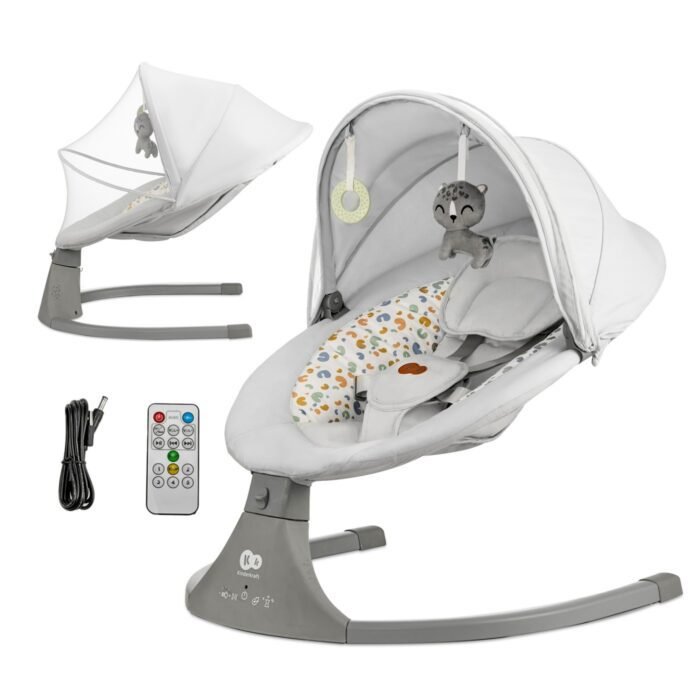LEAGAN ELECTRIC KINDERKRAFT LUMI 2, LIGHT GREY - imagine 2