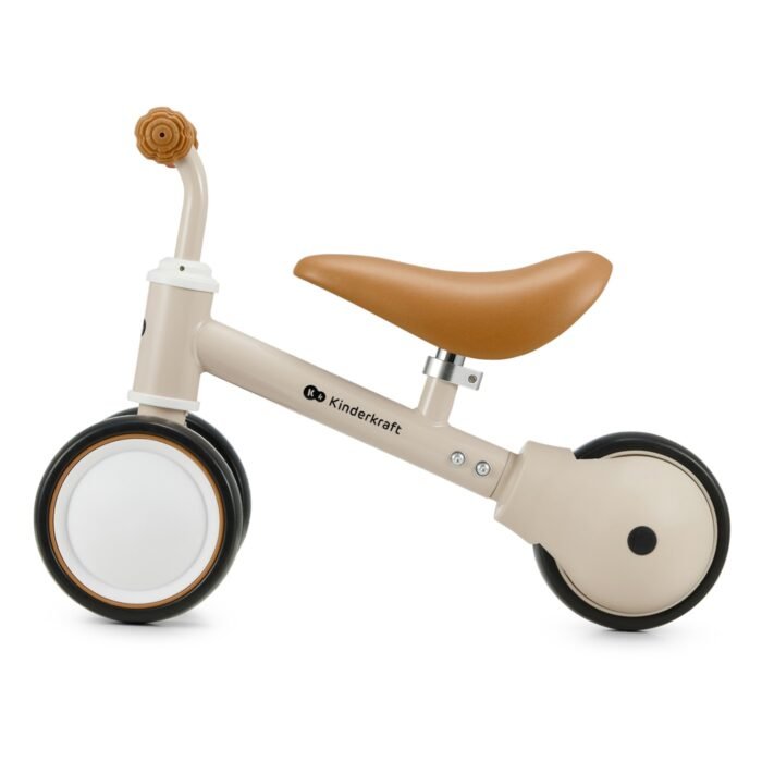 BICICLETA ECHILIBRU KINDERKRAFT CUTIE LIGHT BEIGE - imagine 2