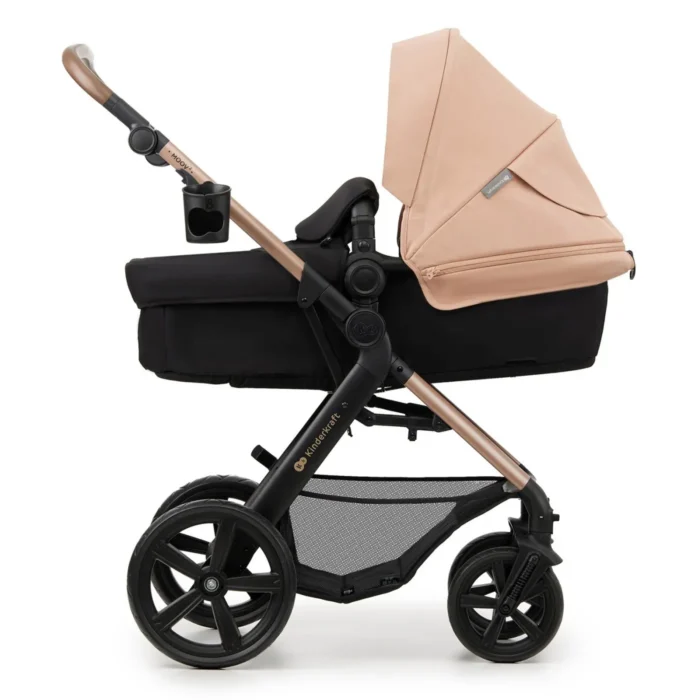 CARUCIOR MULTIFUNCTIONAL KINDERKRAFT MOOV 2 EVA 4IN1 SAND BEIGE - imagine 7