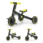 BICICLETA DE ECHILIBRU / TRICICLETA KINDERKRAFT 4TRIKE, BLACK VOLT - imagine 7