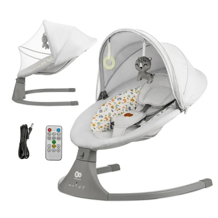 LEAGAN ELECTRIC KINDERKRAFT LUMI 2, LIGHT GREY - imagine 7