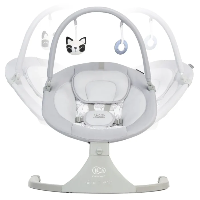 LEAGAN ELECTRIC KINDERKRAFT LULI, 2 IN 1, GREY - imagine 7