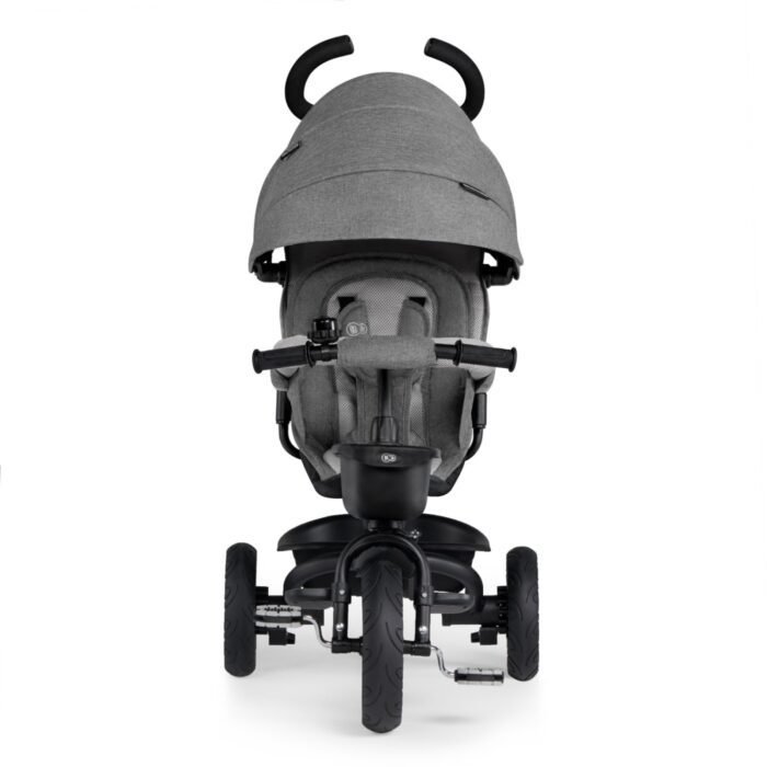 TRICICLETA KINDERKRAFT SPINSTEP, GREY - imagine 5