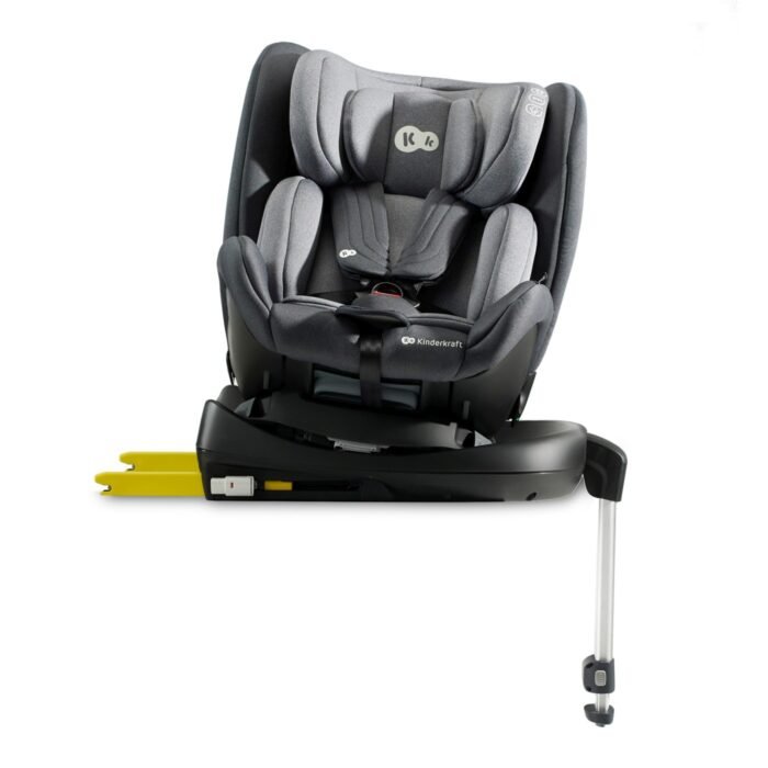 SCAUN AUTO I-SIZE, 40-125 CM, KINDERKRAFT XRIDER, GREY - imagine 4