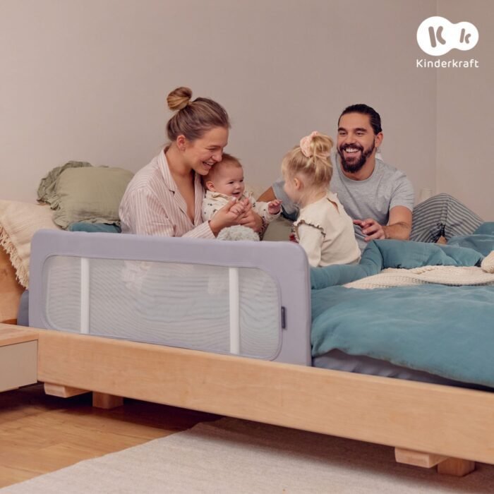 BARIERA DE PAT KINDERKRAFT GUARD AND DREAM LIGHT GREY - imagine 4
