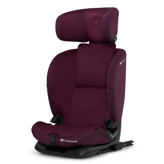 4 SCAUN AUTO I-SIZE, 76-150 CM, KINDERKRAFT ONETO 3, ISOFIX, CHERRY PEARL - imagine 8