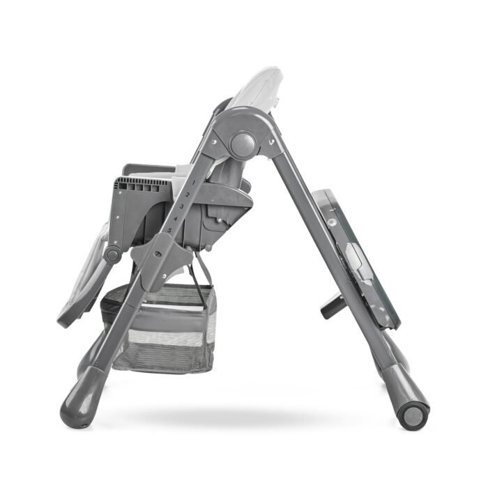 SCAUN DE MASA KINDERKRAFT TASTEE, PLIABIL, GREY - imagine 3