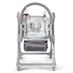 SCAUN DE MASA KINDERKRAFT LASTREE, 2 IN 1, TRANSFORMABIL, GREY - imagine 8