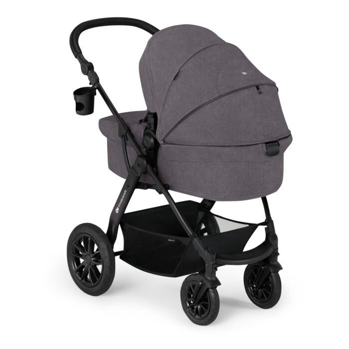 CARUCIOR MULTIFUNCTIONAL KINDERKRAFT XMOOV, 3 IN 1, DARK GREY - imagine 3