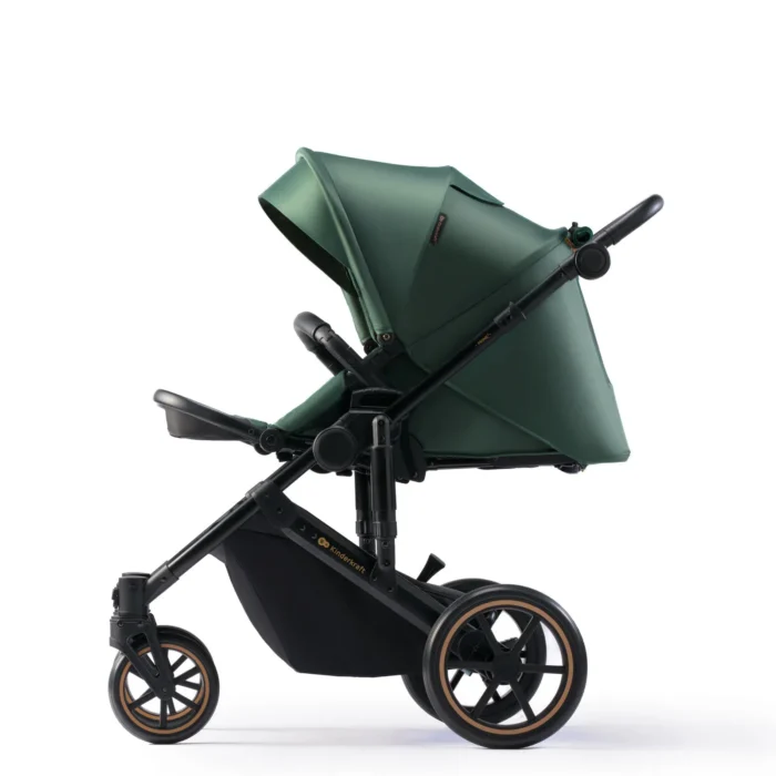 CARUCIOR 2 IN 1 KINDERKRAFT PRIME 2, DARK GREEN - imagine 8
