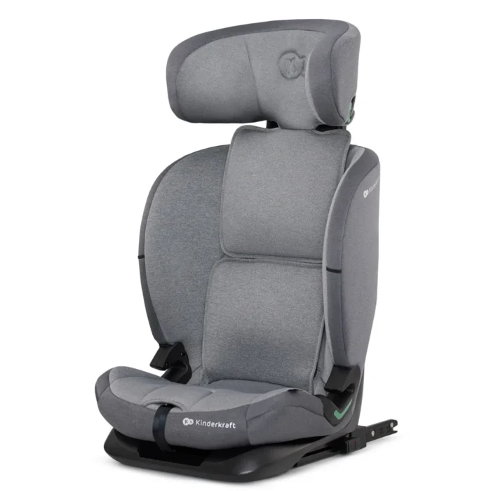 SCAUN AUTO I-SIZE, 76-150 CM, KINDERKRAFT ONETO 3, ISOFIX, COOL GREY - imagine 8