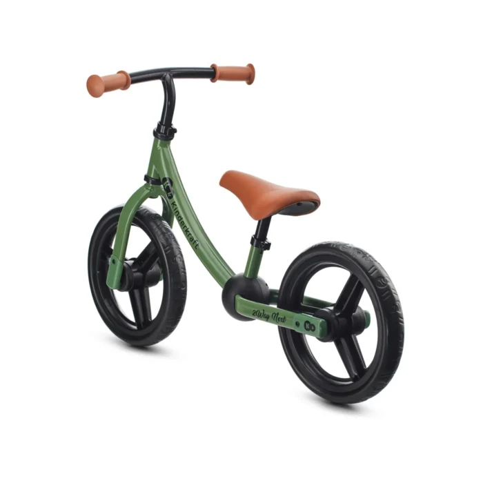 BICICLETA FARA PEDALE, KINDERKRAFT - 2WAY NEXT, PORTOCALIU, 12INCH, LIGHT GREEN - imagine 7