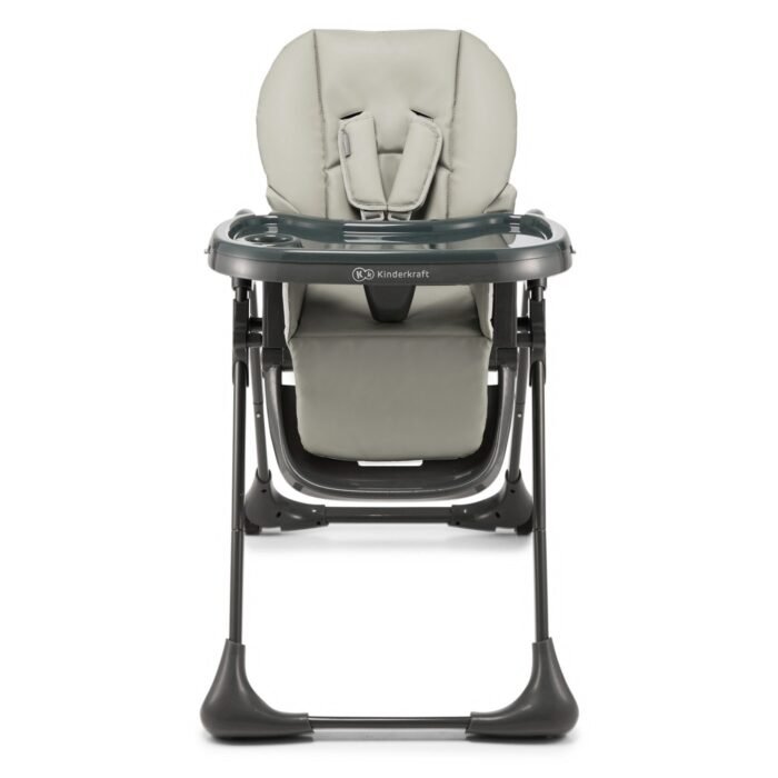 SCAUN DE MASA KINDERKRAFT TUMMIE, PLIABIL, GREY - imagine 3