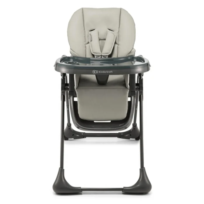 SCAUN DE MASA KINDERKRAFT TUMMIE, PLIABIL, GREY - imagine 8