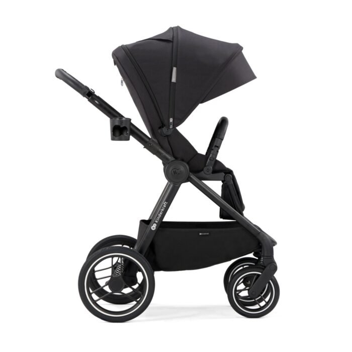CARUCIOR MULTIFUNCTIONAL 2IN1 KINDERKRAFT NEA NIGHT BLACK - imagine 3