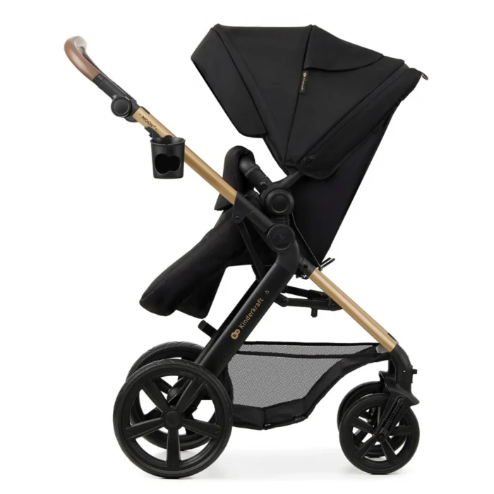 4 CARUCIOR 3 IN 1 KINDERKRAFT MOOV 2, NEGRU PUR - imagine 8